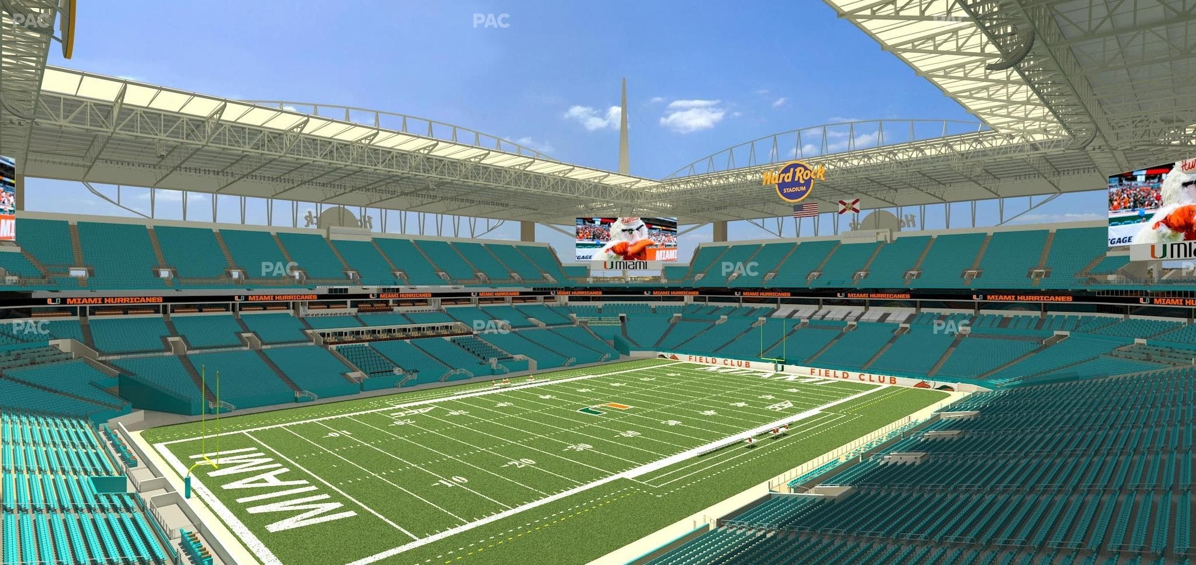 Hard Rock Stadium - Section 325 Seat View