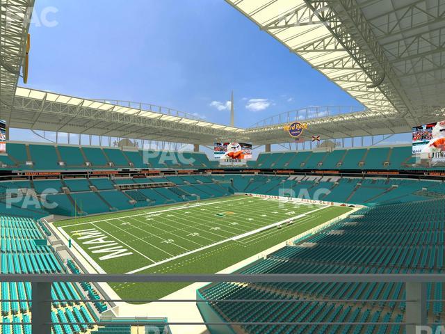 Hard Rock Stadium - Section 325 Seat View Hard Rock Stadium - Section 325 Seat View