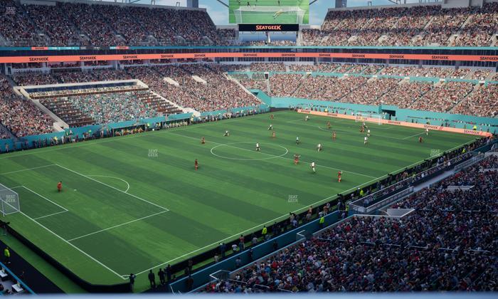 Hard Rock Stadium - Section 325 Seat View