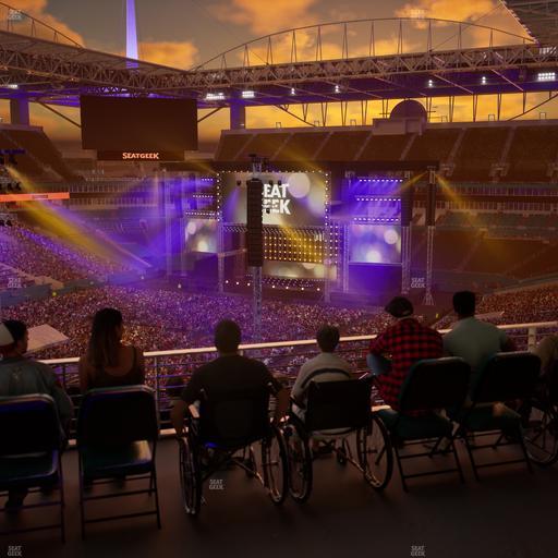 Hard Rock Stadium - Section 326 Corner Suite Seat View