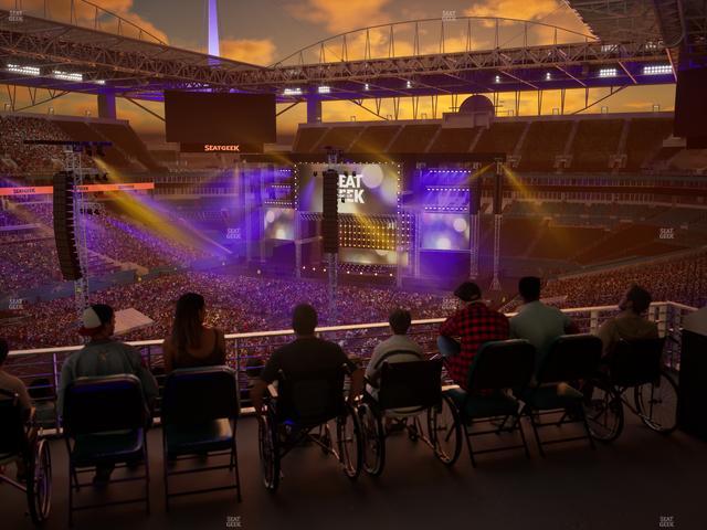 Hard Rock Stadium - Section 326 Corner Suite Seat View