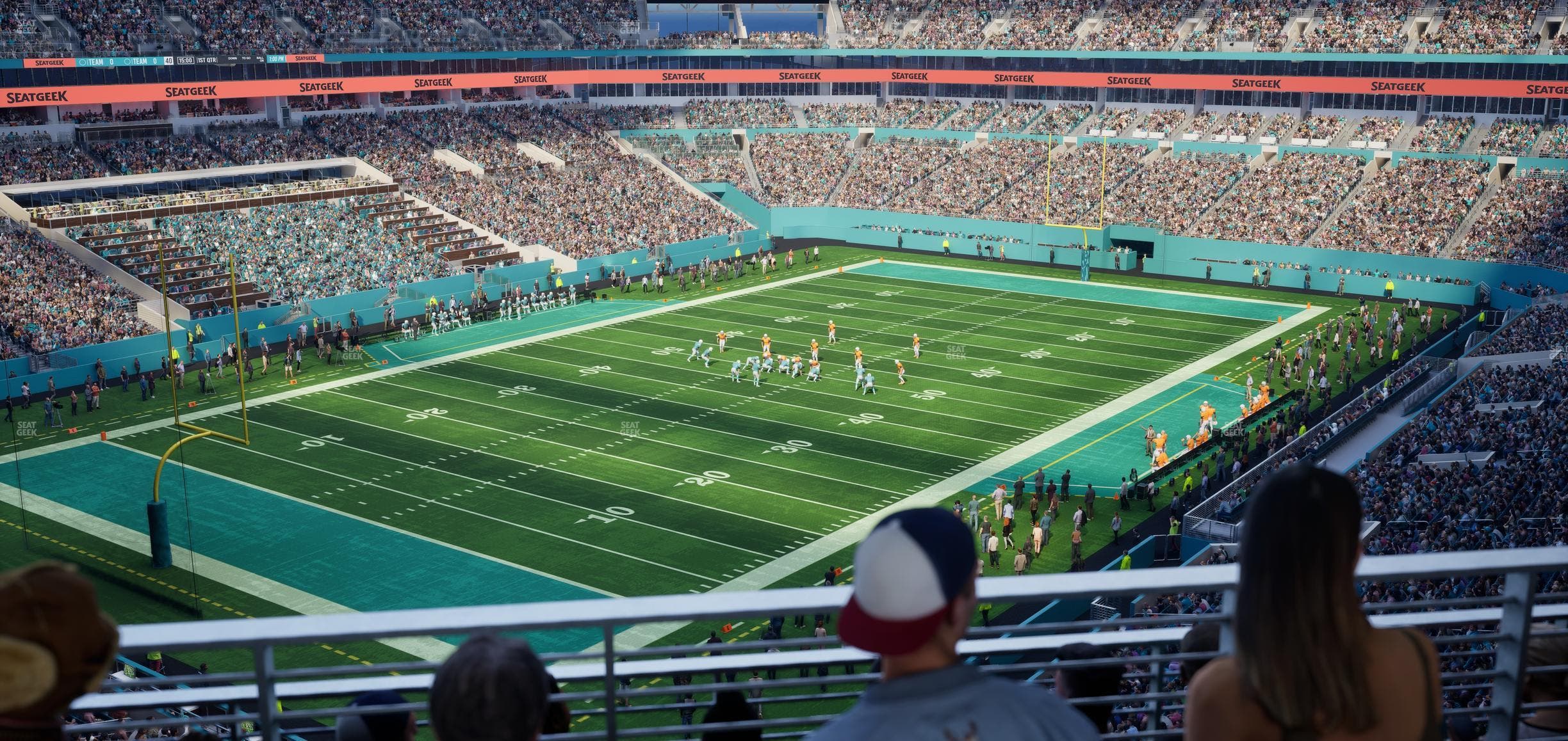 Hard Rock Stadium - Section 326 Patio Terrace Seat View