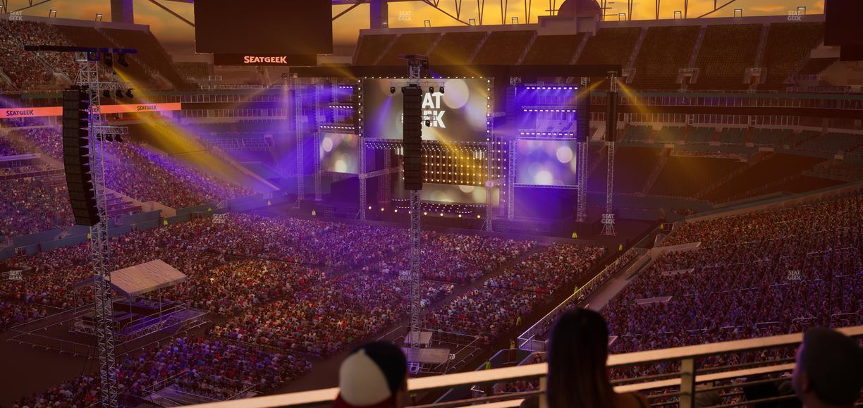Hard Rock Stadium - Section 326 Patio Terrace Seat View