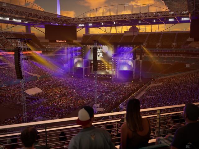 Hard Rock Stadium - Section 326 Patio Terrace Seat View