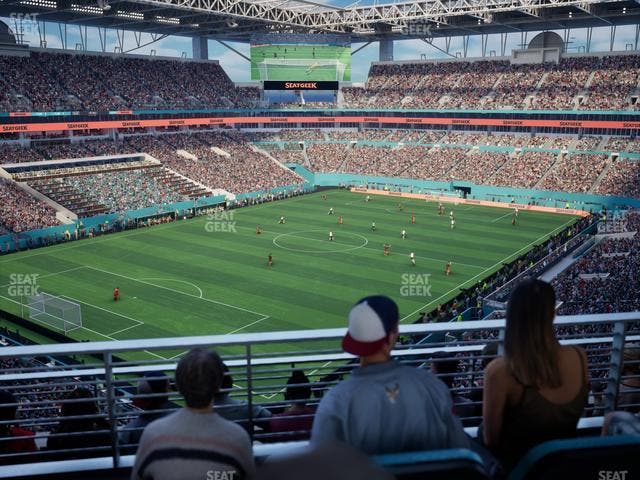 Hard Rock Stadium - Section 326 Patio Terrace Seat View