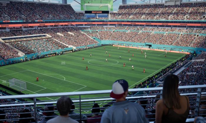 Hard Rock Stadium - Section 326 Patio Terrace Seat View