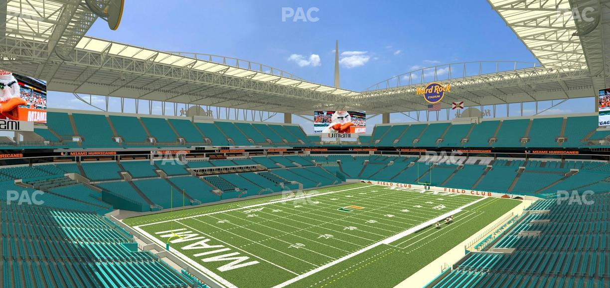 Hard Rock Stadium - Section 326 Seat View