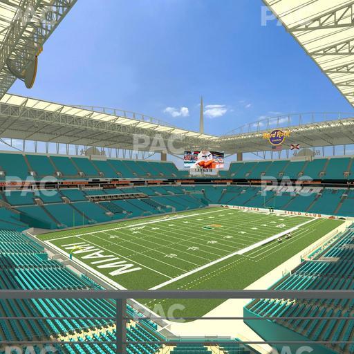 Hard Rock Stadium - Section 326 Seat View