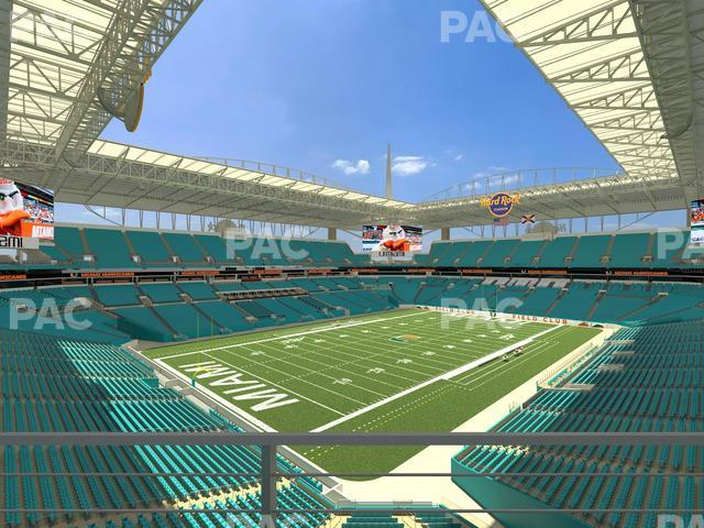 Hard Rock Stadium - Section 326 Seat View Hard Rock Stadium - Section 326 Seat View