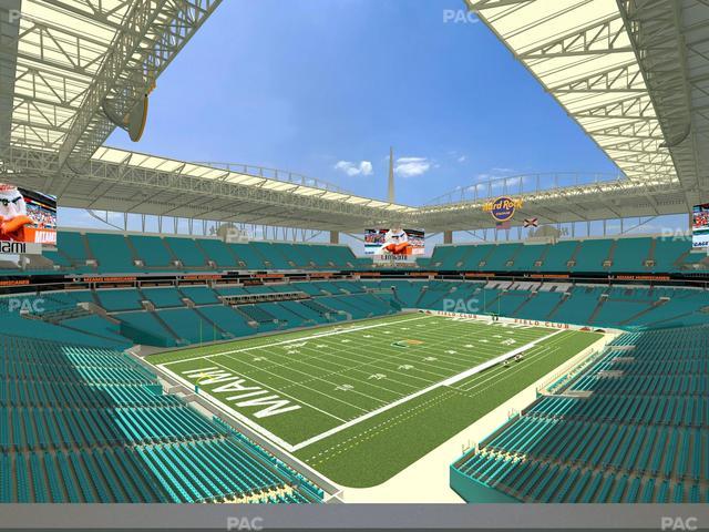 Hard Rock Stadium - Section 326 Seat View