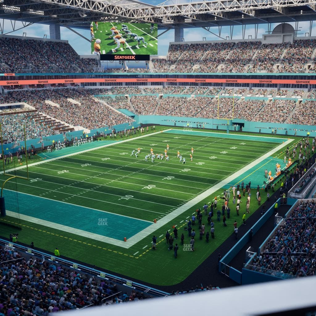Hard Rock Stadium - Section 327 Seat View