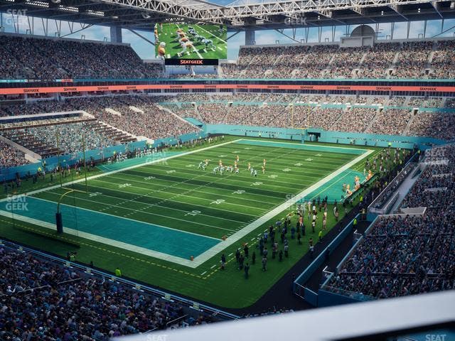 Hard Rock Stadium - Section 327 Seat View