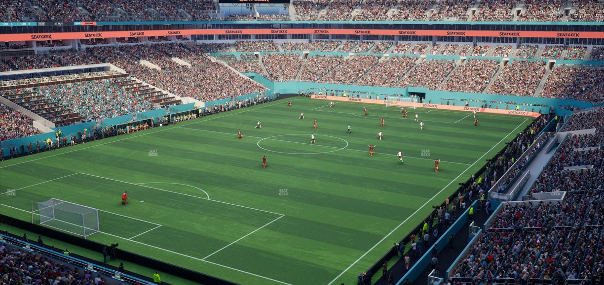 Hard Rock Stadium - Section 327 Seat View