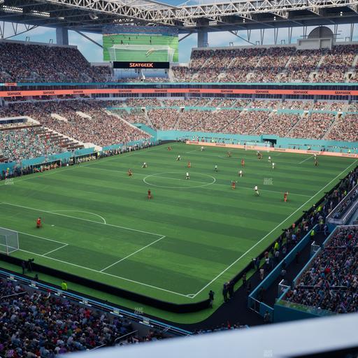 Hard Rock Stadium - Section 327 Seat View