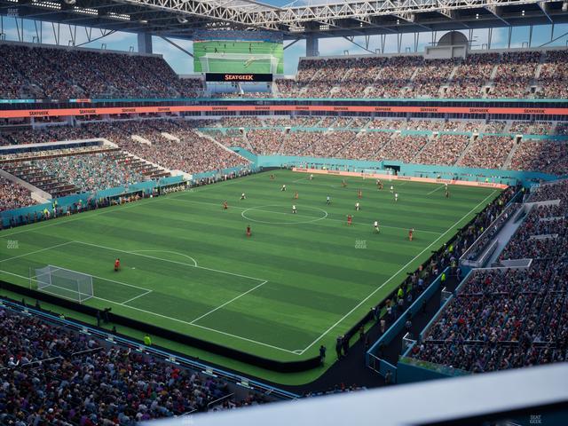Hard Rock Stadium - Section 327 Seat View