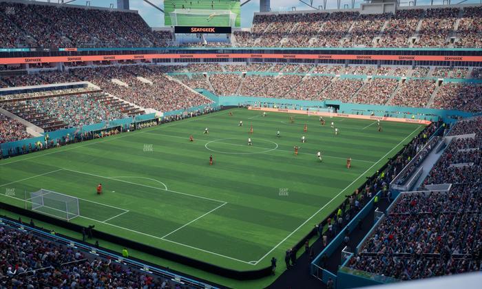 Hard Rock Stadium - Section 327 Seat View