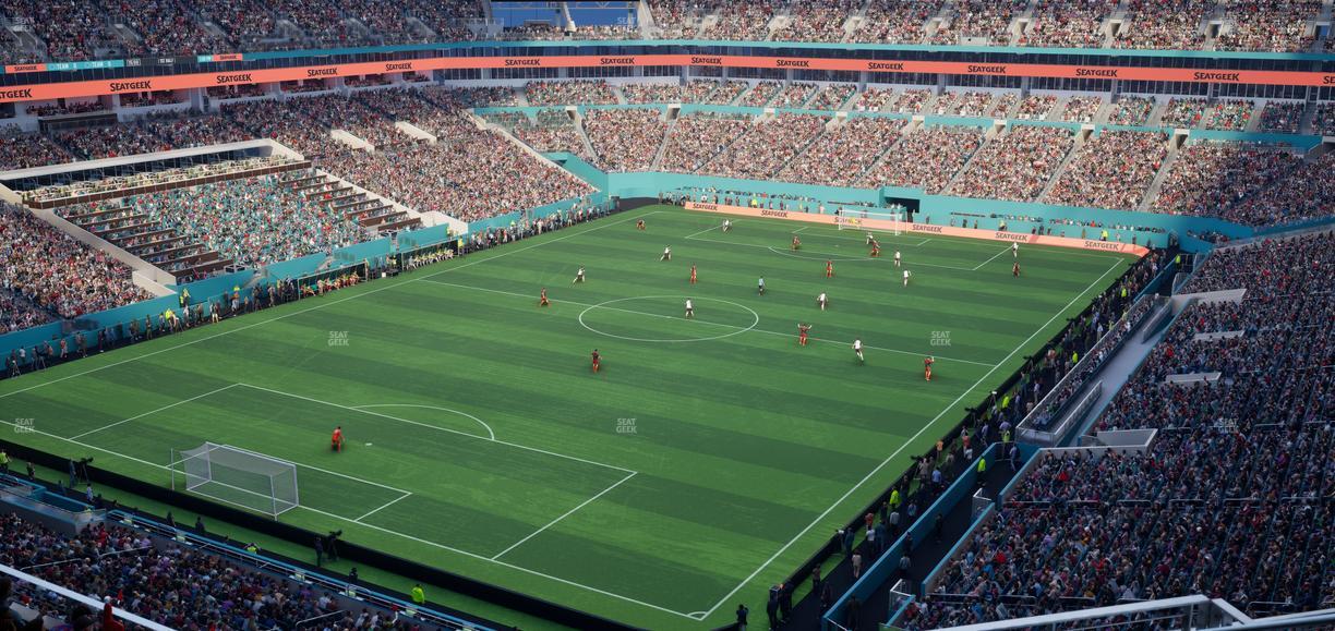 Hard Rock Stadium - Section 327 Seat View