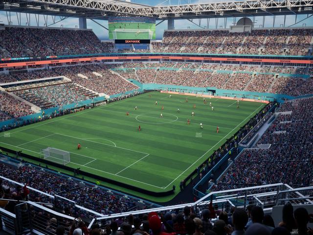 Hard Rock Stadium - Section 327 Seat View Hard Rock Stadium - Section 327 Seat View