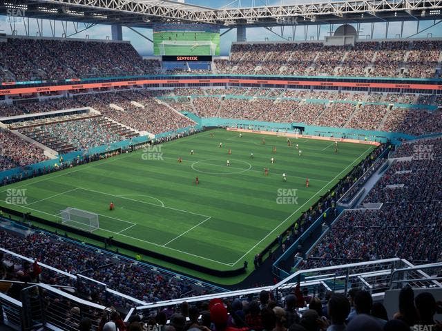 Hard Rock Stadium - Section 327 Seat View
