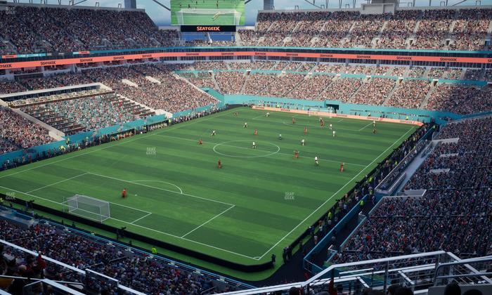 Hard Rock Stadium - Section 327 Seat View