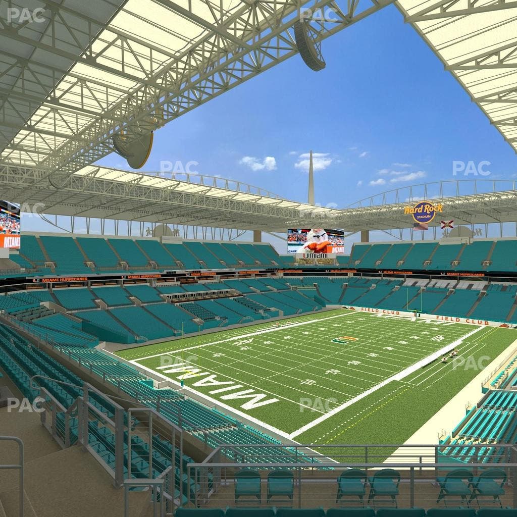 Hard Rock Stadium - Section 327 Seat View