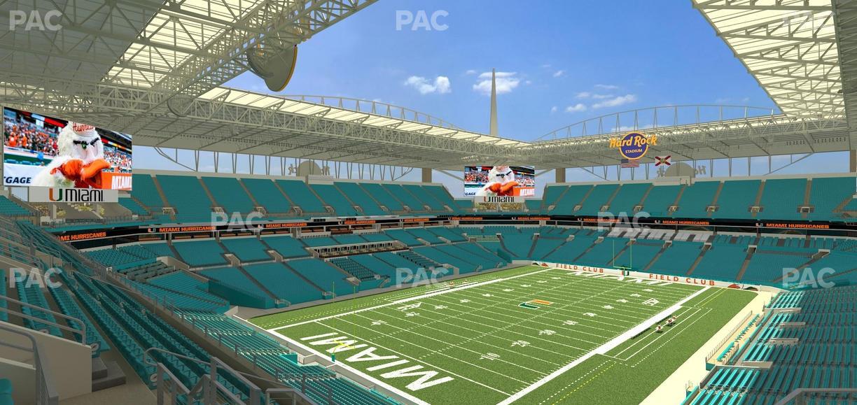 Hard Rock Stadium - Section 327 Seat View