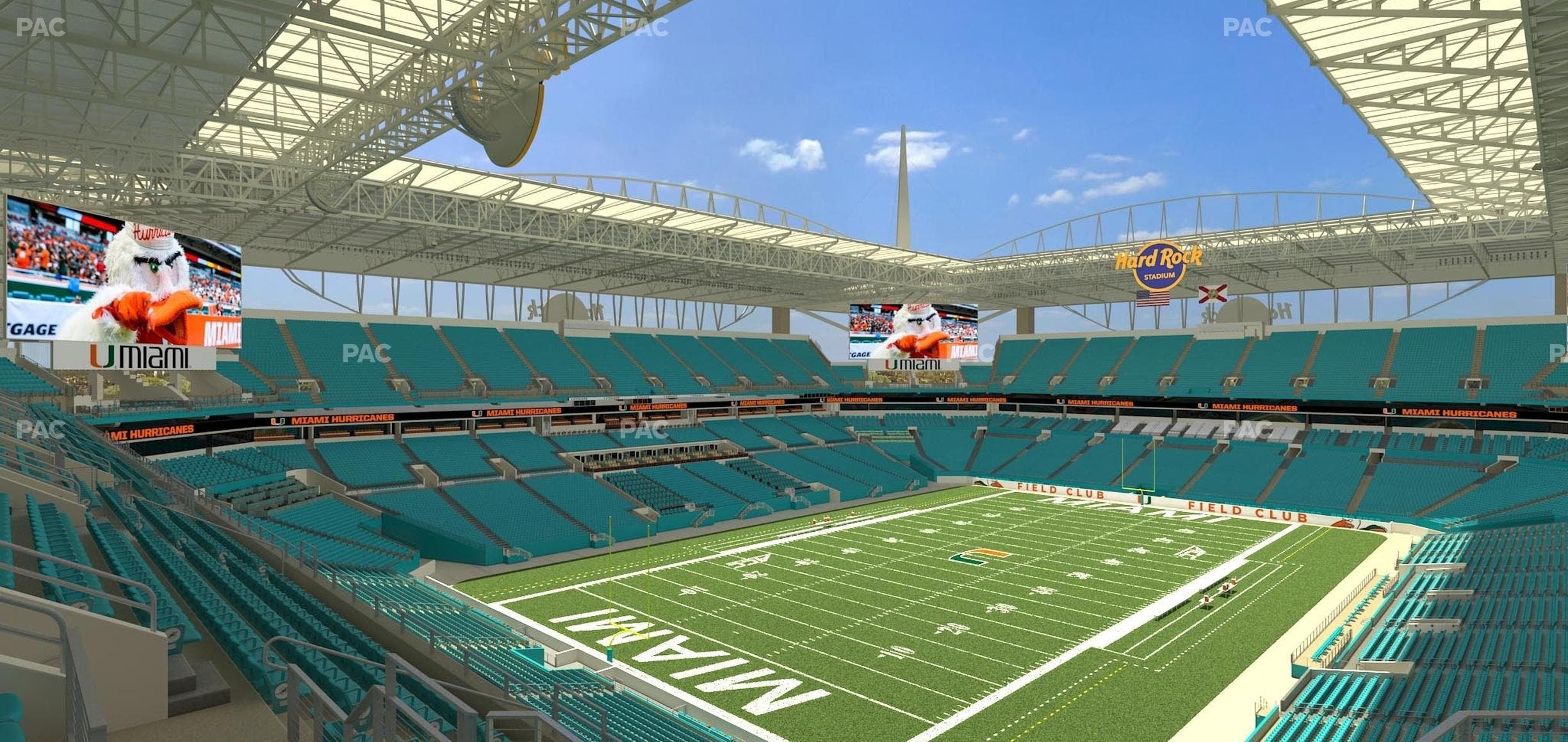 Hard Rock Stadium - Section 327 Seat View