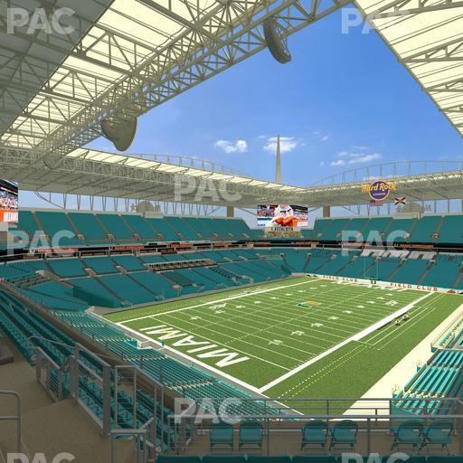 Hard Rock Stadium - Section 327 Seat View