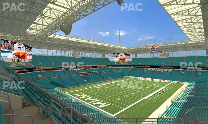 Hard Rock Stadium - Section 327 Seat View
