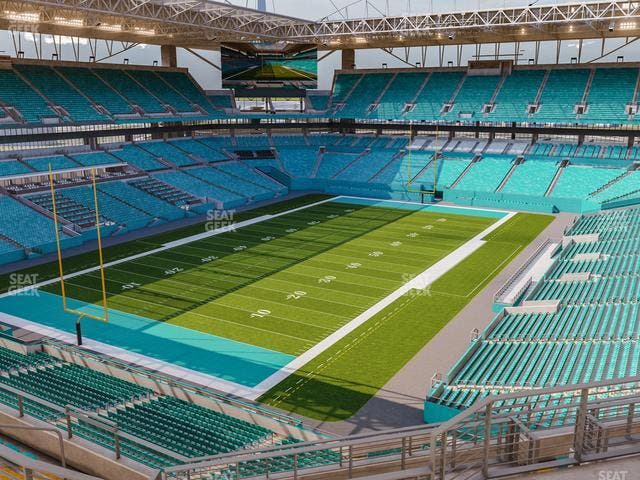 Hard Rock Stadium - Section 327 Seat View