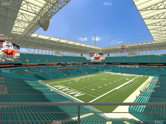 Hard Rock Stadium - Section 327 Seat View