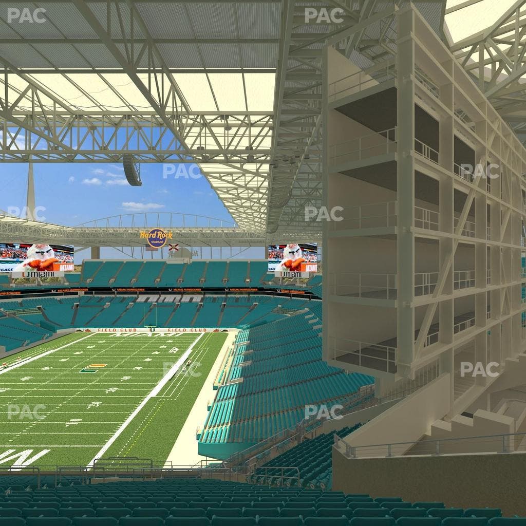 Hard Rock Stadium - Section 328 Seat View