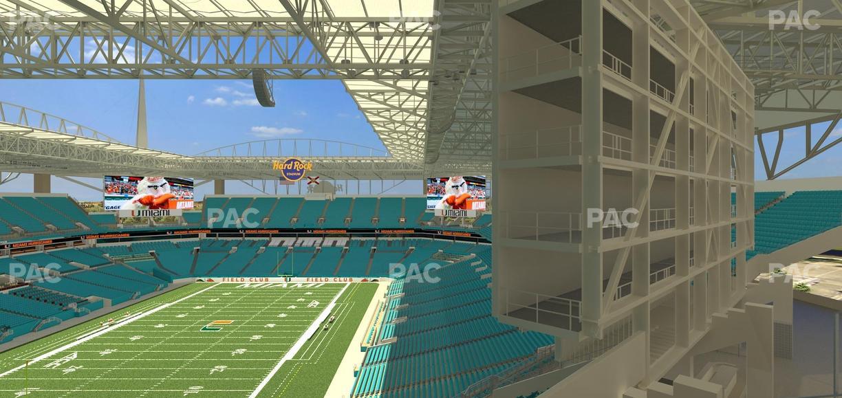 Hard Rock Stadium - Section 328 Seat View
