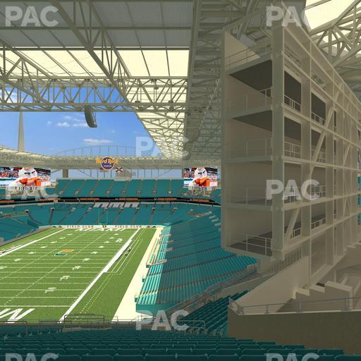 Hard Rock Stadium - Section 328 Seat View