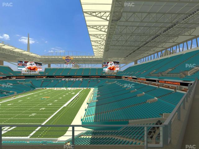 Hard Rock Stadium - Section 328 Seat View