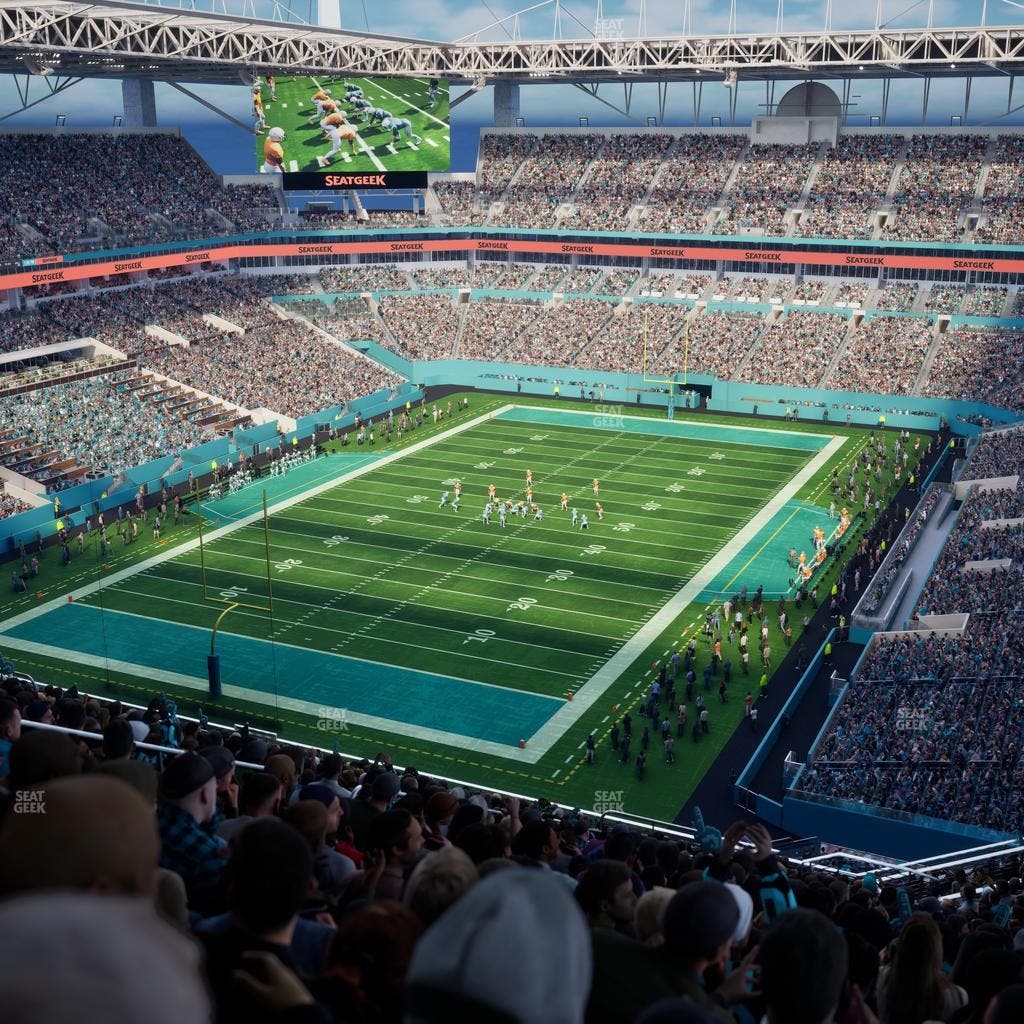 Hard Rock Stadium - Section 328 Seat View