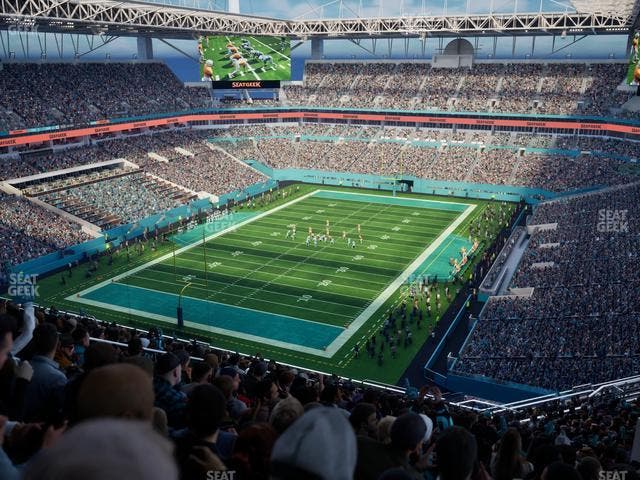 Hard Rock Stadium - Section 328 Seat View