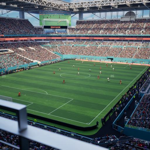 Hard Rock Stadium - Section 328 Seat View