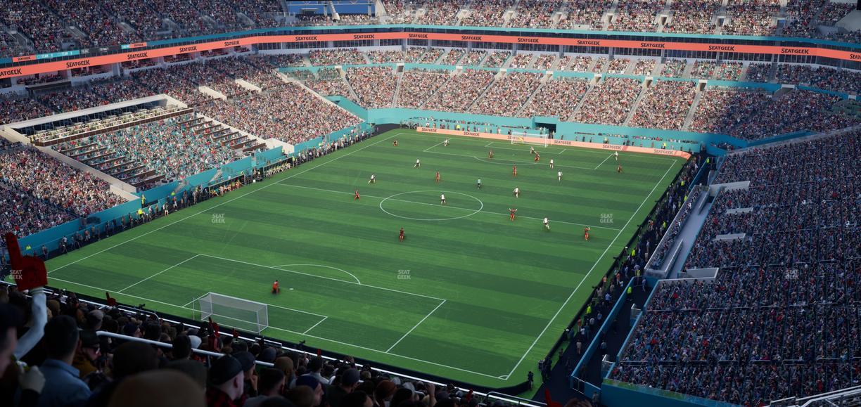 Hard Rock Stadium - Section 328 Seat View