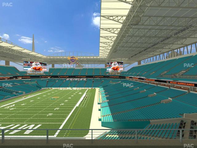 Hard Rock Stadium - Section 329 Seat View
