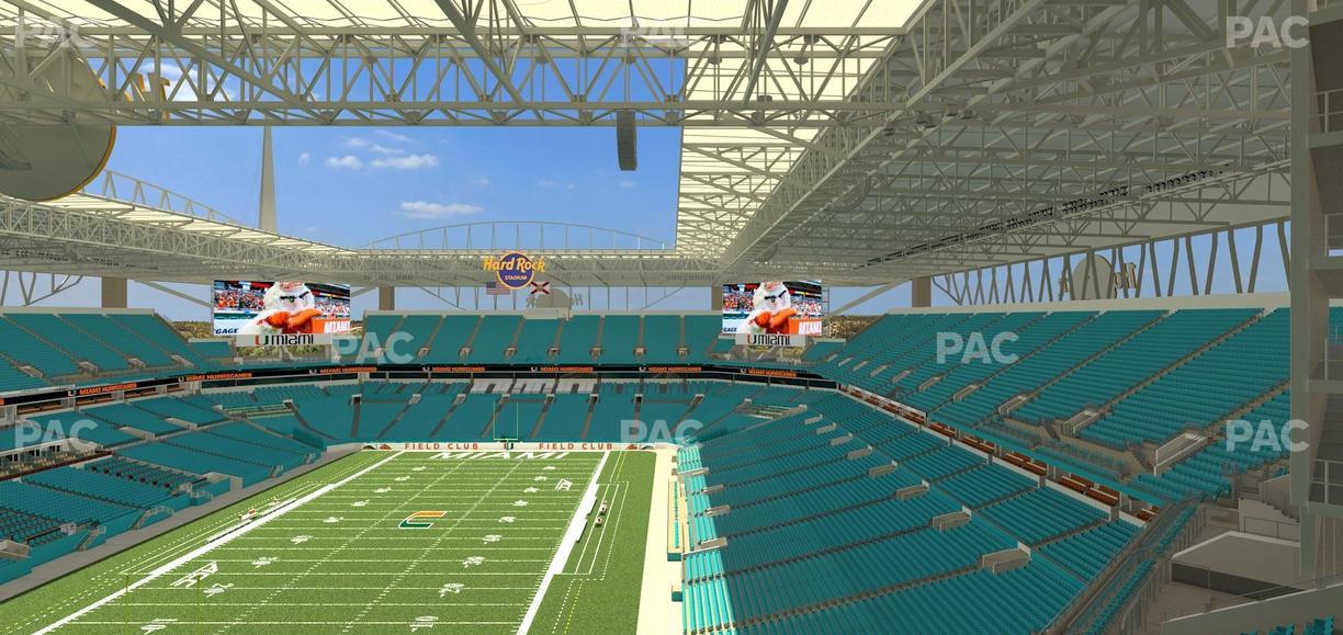 Hard Rock Stadium - Section 329 Seat View