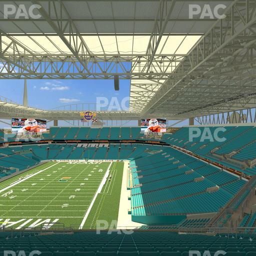 Hard Rock Stadium - Section 329 Seat View