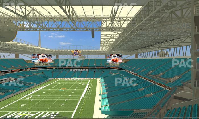 Hard Rock Stadium - Section 329 Seat View