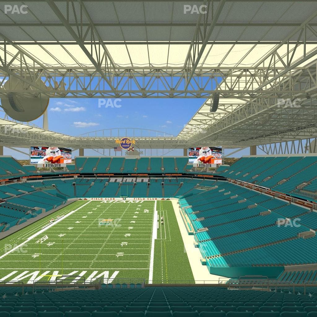 Hard Rock Stadium - Section 330 Seat View