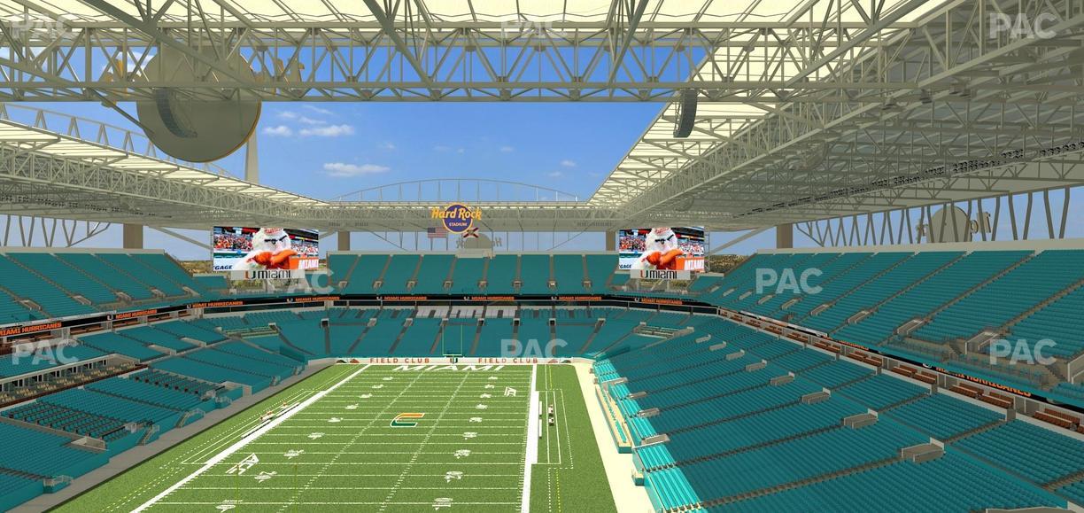 Hard Rock Stadium - Section 330 Seat View