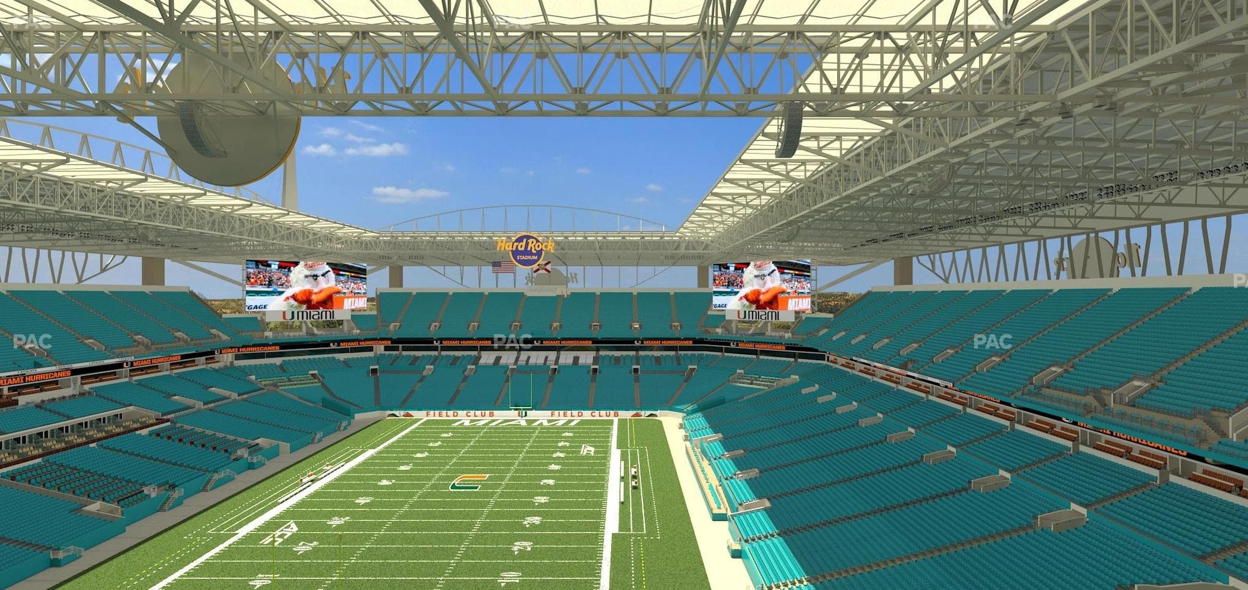 Hard Rock Stadium - Section 330 Seat View
