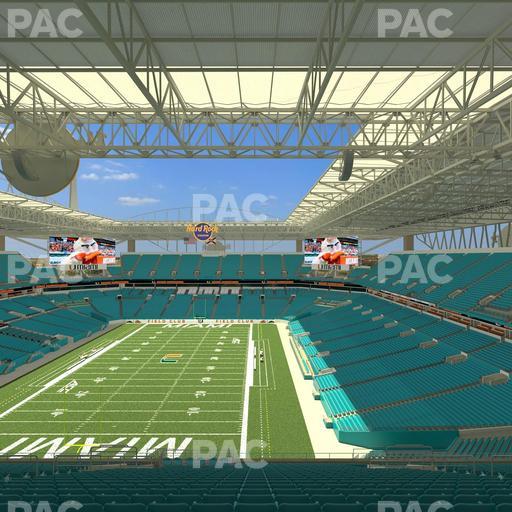 Hard Rock Stadium - Section 330 Seat View
