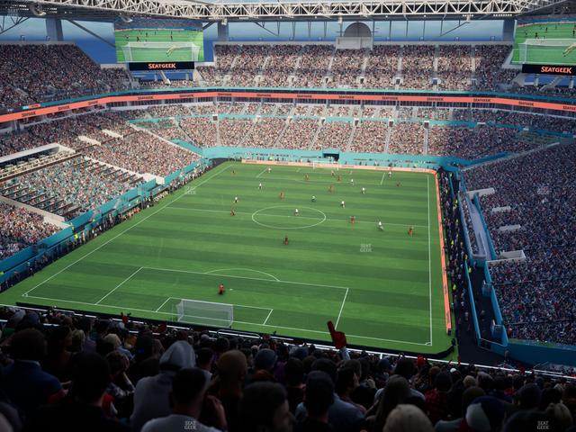 Hard Rock Stadium - Section 330 Seat View Hard Rock Stadium - Section 330 Seat View