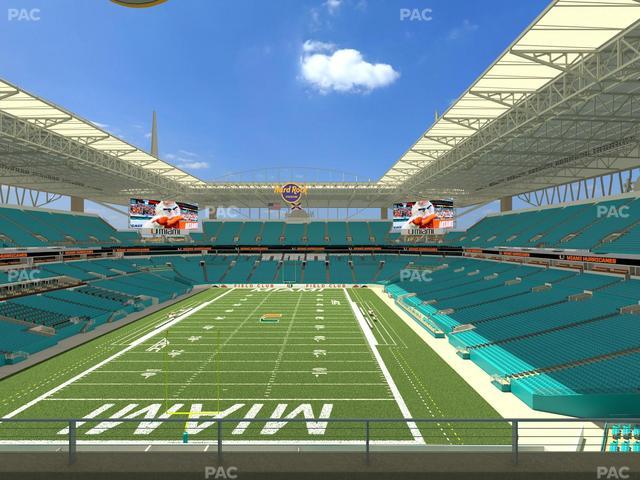 Hard Rock Stadium - Section 331 Seat View