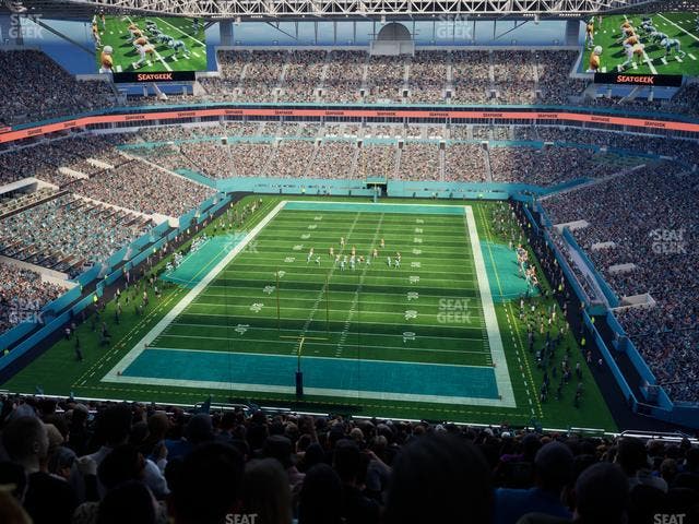Hard Rock Stadium - Section 331 Seat View